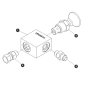 Emergency Lowering Manifold for Skyjack SJIII 3215 (10000996 - 10999999) DC Scissor Lift