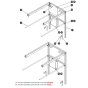 Extension Platform Railing Assembly for Skyjack SJIII 3215 (10000996 - 10999999) DC Scissor Lift