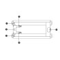 Labels - Chassis Top for Skyjack SJIII 3215 (10000996 - 10999999) DC Scissor Lift
