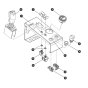 Platform Control Box (Top) for Skyjack SJIII 3215 (10000996 - 10999999) DC Scissor Lift
