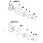 Rear Brakes for Skyjack SJIII 3215 (10000996 - 10999999) DC Scissor Lift