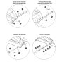 Scissor Stack Connecting Hardware for Skyjack SJIII 3215 (10000996 - 10999999) DC Scissor Lift