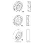 Wheels for Skyjack SJIII 3215 (10000996 - 10999999) DC Scissor Lift