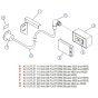 AC Outlet (Platform) Assembly for Skyjack SJIII 3220 DC Scissor Lift