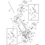 Base, Axle, Wheel (Model 6826, 6832) Assembly for Skyjack SJIII 3220 DC Scissor Lift
