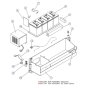 Battery Tray (3220,4620, 4626, 4830, 4832) Assembly for Skyjack SJIII 3220 DC Scissor Lift