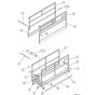 Main Platform, Railings (Model 3220) Assembly for Skyjack SJIII 3220 DC Scissor Lift