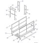 Main Platform, Rigid Railings (Model 4620) Assembly for Skyjack SJIII 3220 DC Scissor Lift