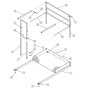 3 FT Manual Extension Platform (Model 6826, 6832) Assembly for Skyjack SJIII 3220 DC Scissor Lift