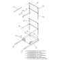 3 FT Manual Extension Platform (Model 3220, 4620, 4626, 4830 4832) Assembly for Skyjack SJIII 3220 DC Scissor Lift
