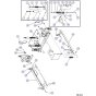 Pot Hole Protection Device Assembly for Skyjack SJIII 3220 DC Scissor Lift