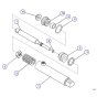 Brake Cylinder for Skyjack SJIII 4626 (700000 - 704418) DC Scissor Lift