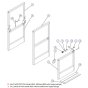 Gate for Skyjack SJIII 4626 (700000 - 704418) DC Scissor Lift