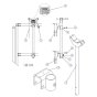 Light Duty Pipe Rack for Skyjack SJIII 4626 (700000 - 704418) DC Scissor Lift