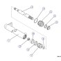 Powered Extension Platform Cylinder for Skyjack SJIII 4626 (700000 - 704418) DC Scissor Lift