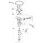 Makita SK312GD Internal Assembly