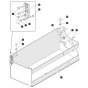 Battery Tray Assembly for Skyjack SJ3215 E DC Scissor Lift