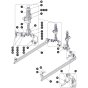 Pothole Protection Device Assembly for Skyjack SJ3219 DC Scissor Lift