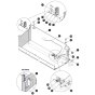 Battery Tray Assembly for Skyjack SJ3219 DC Scissor Lift
