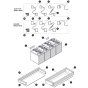 Battery Assembly for Skyjack SJ3219 DC Scissor Lift