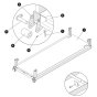 Main Platform Assembly for Skyjack SJ3220 E DC Scissor Lift