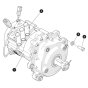 Wheel Motor Assembly for Skyjack SJ3220 E DC Scissor Lift