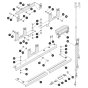 Perimeter Light Assembly for Skyjack SJ3220 E DC Scissor Lift
