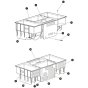 Tool Caddy Assembly for Skyjack SJ3220 E DC Scissor Lift