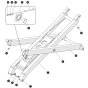Scissor Arm (Level 2) Assembly for Skyjack SJ3220 E DC Scissor Lift