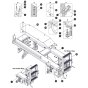 Base Assembly for Skyjack SJ3226 DC Scissor Lift