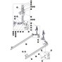 Pothole Protection Device Assembly for Skyjack SJ3226 DC Scissor Lift