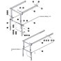 Extension Railing Assembly for Skyjack SJ3226 DC Scissor Lift