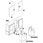 Fuel, Hydraulic Tank Cabinet Assembly for Skyjack SJ8841 RT Scissor Lift