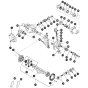 Front Axle Assembly for Skyjack SJ8841 RT Scissor Lift