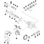 Rear Axle Assembly for Skyjack SJ8841 RT Scissor Lift