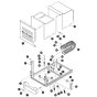 Engine Roll-Out Tray Assembly for Skyjack SJ8841 RT Scissor Lift