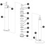 Outrigger Cylinder Assembly for Skyjack SJ8841 RT Scissor Lift
