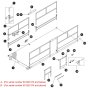 Platform, Hinged Railing Assembly for Skyjack SJ9250 RT Scissor Lift