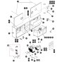 Hydraulic, Electrical Cabinet Assembly for Skyjack SJ9250 RT Scissor Lift