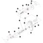Drive Shaft Assembly for Skyjack SJ9250 RT Scissor Lift