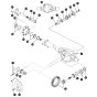 Rear Axle Assembly for Skyjack SJ9250 RT Scissor Lift