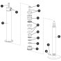 Outrigger Cylinder Assembly for Skyjack SJ9250 RT Scissor Lift