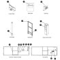 Decals -2 for Skyjack SJ9250 RT Scissor Lift