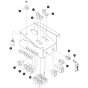 Platform Control Console Switches Assembly for Skyjack SJ9250 RT Scissor Lift