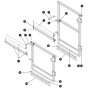 Entrance Gate Assembly for Skyjack SJIII 3219 DC Scissor Lift