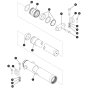 Lift Cylinder Assembly for Skyjack SJIII 3219 DC Scissor Lift