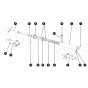 Brake Cylinder Assembly for Skyjack SJIII 3219 DC Scissor Lift