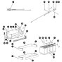 Battery Tray Assembly for Skyjack SJIII 3219 DC Scissor Lift