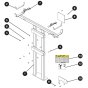 Heavy Duty Pipe Rack Assembly for Skyjack SJIII 3219 DC Scissor Lift