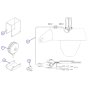 Flashing Light Assembly for Skyjack SJIII 3226 DC Scissor Lift